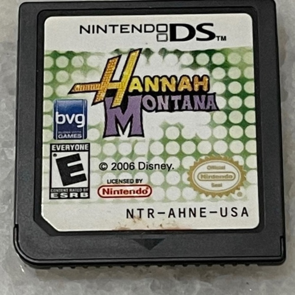 Hannah Montana Nintendo Ds